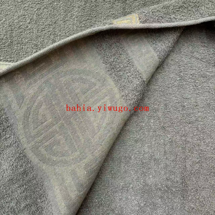 bahia Large-sized embroidered cotton bath towel, hotel bath towel, bath towel 90*170cm, household absorbent wrap towel Item Picture