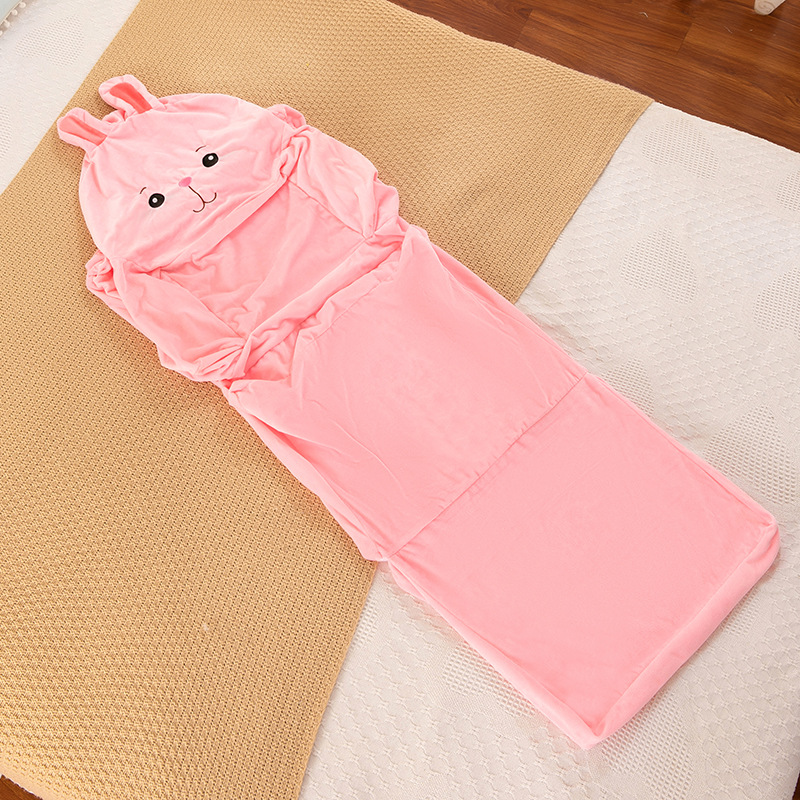 儿童折叠皮壳沙发毛绒玩具外套男孩女孩座椅宝宝凳子幼儿园午睡垫产品图