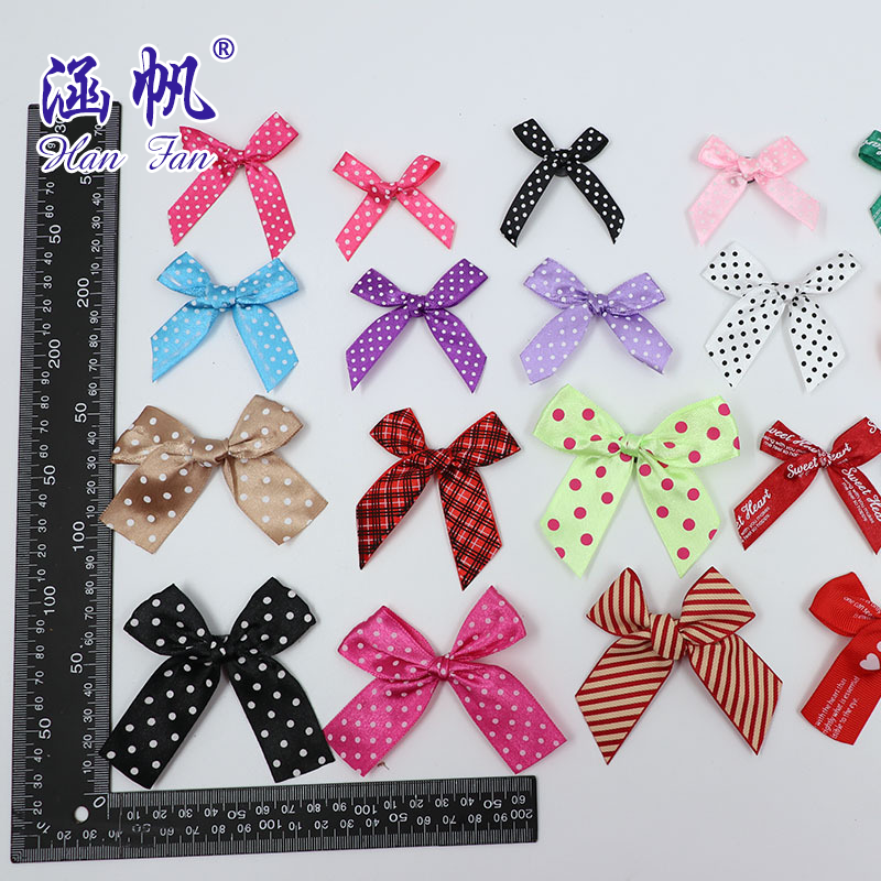 厂家现货供应 纯手工DIY丝带蝴蝶结 内衣配饰 服装辅料 批发定做