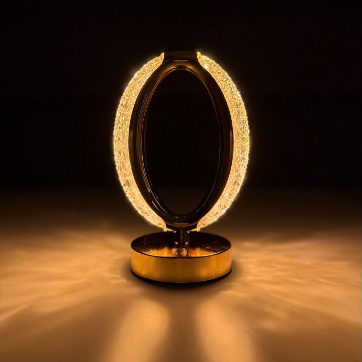 Cross-border night light, light luxury bedroom bedside lamp, night light, warm table lamp, ambient lamp, decorative eye-protecting touch lamp details Picture