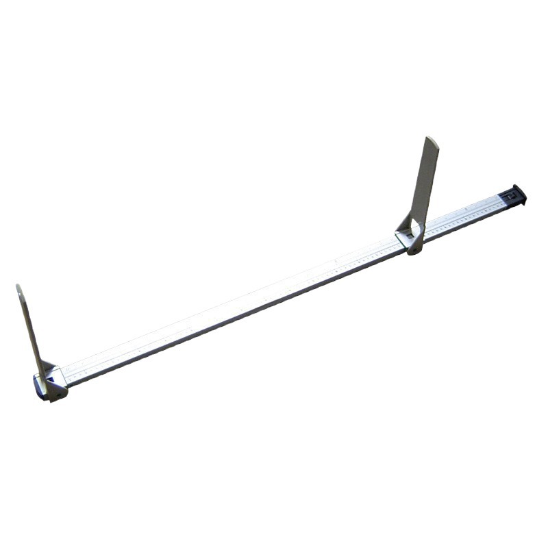 Baby measuring ruler 1m aluminum alloy material, baby measuring ruler, baby height meter, height measurement tool Specification drawing