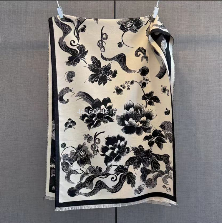 New cash on delivery cross-border e-commerce live streaming high-speed jacquard series peony flower supply chain supply details Picture