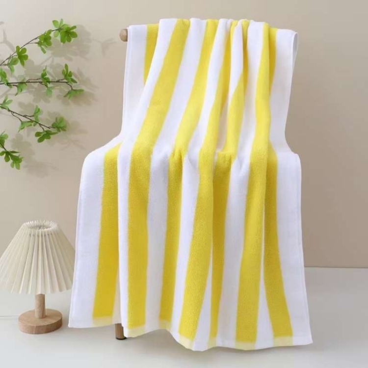 Cross-border supermarket thickened and widened pure cotton bath towel for star hotels 76*180cm Item Picture
