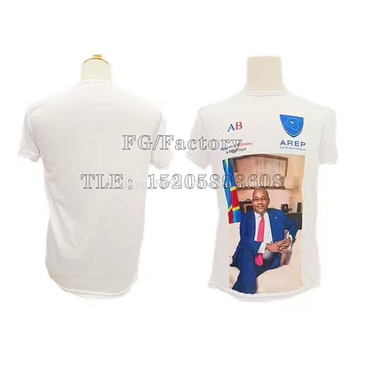 Create The Image Of An Election Winner. Cross-Border Presidential Campaign Uniforms, Advertising Shirts, Polo T-Shirts. Large Quantities Available With Special Offers Item Picture