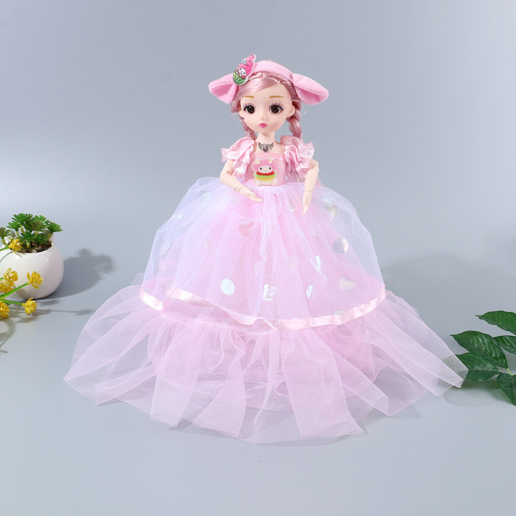 Wholesale of Dimei Princess cartoon dolls with movable joints, realistic and fashionable dolls, girls, wedding dresses and long dresses Application Scenario