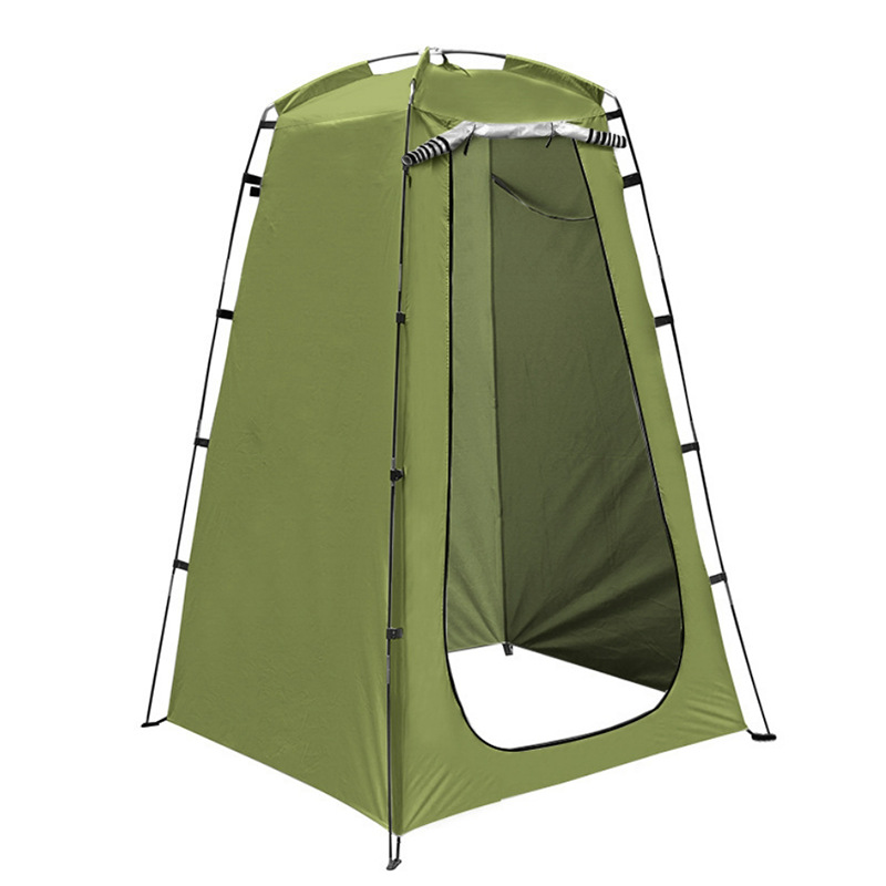 Carpa al aire libre baño baño cambiador soporte tienda wc portátil calefacción pesca camping vestuario Application Scenario