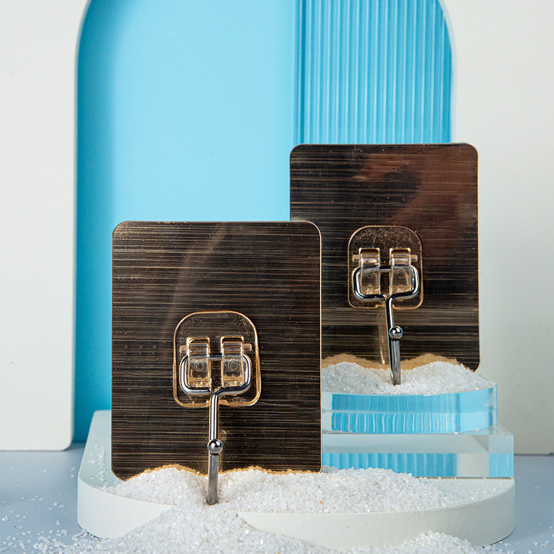 Qiao Xiaoya's new Nordic-style bathroom hooks come in two pieces. Each hook is a single one without the need for drilling or leaving any marks Specification image
