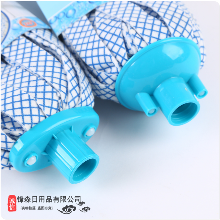 新款通用拖把头水刺无纺布替换头彩色布条墩布拖把头厂家直销