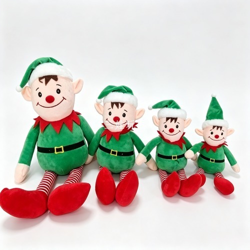 New Christmas series: Little snowman plush toys, reindeer cartoon dolls, Christmas tree creative decorative items