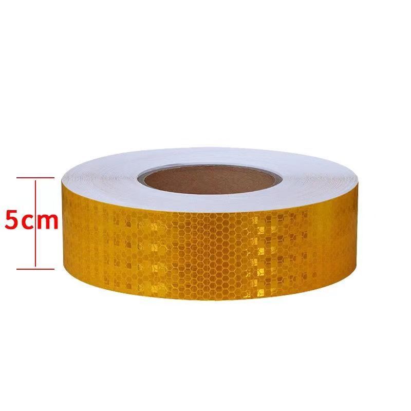 晶彩格反光膜PVC反光胶带 警示广告货车年检PVC晶格反光贴反光胶详情图5