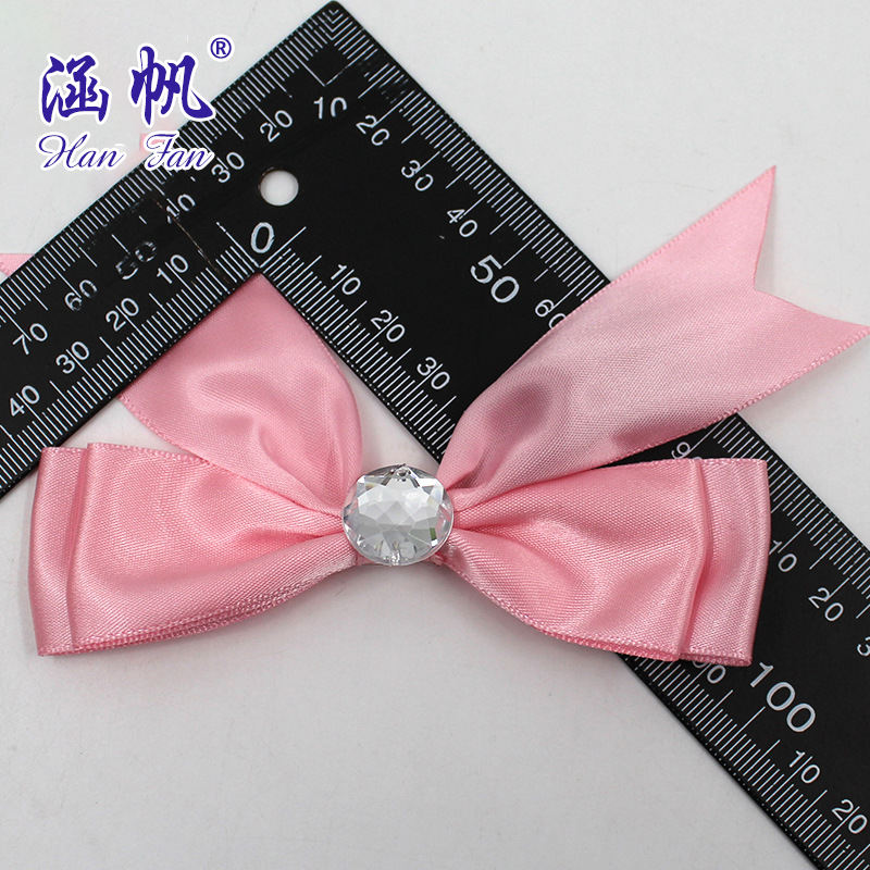 High-density polyester lead knot, bow knot manufacturer wholesale gift packaging box, bow knot, wedding candy box special accessories