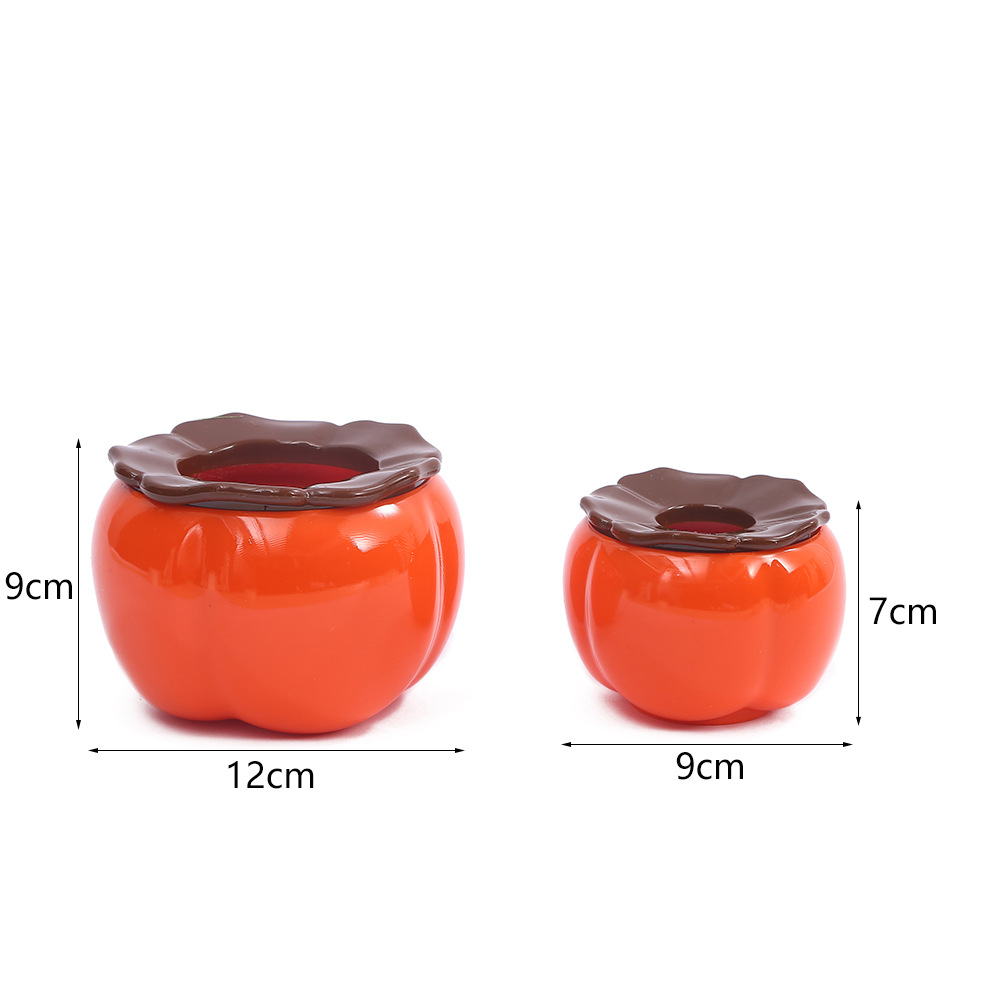 Factory wholesale imitation ceramic persimmon flower POTS, decorative vases, festive persimmon happiness POTS, new Chinese-style plastic flower POTS Application Scenario
