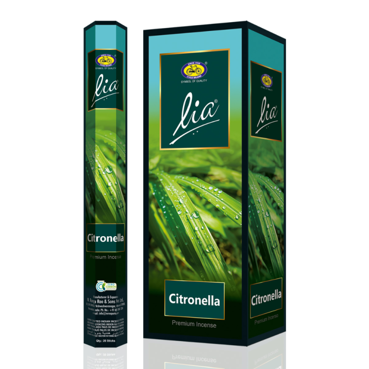 进口印度香塔香瑜伽线香天然草本植物原料Citronella Hexa.