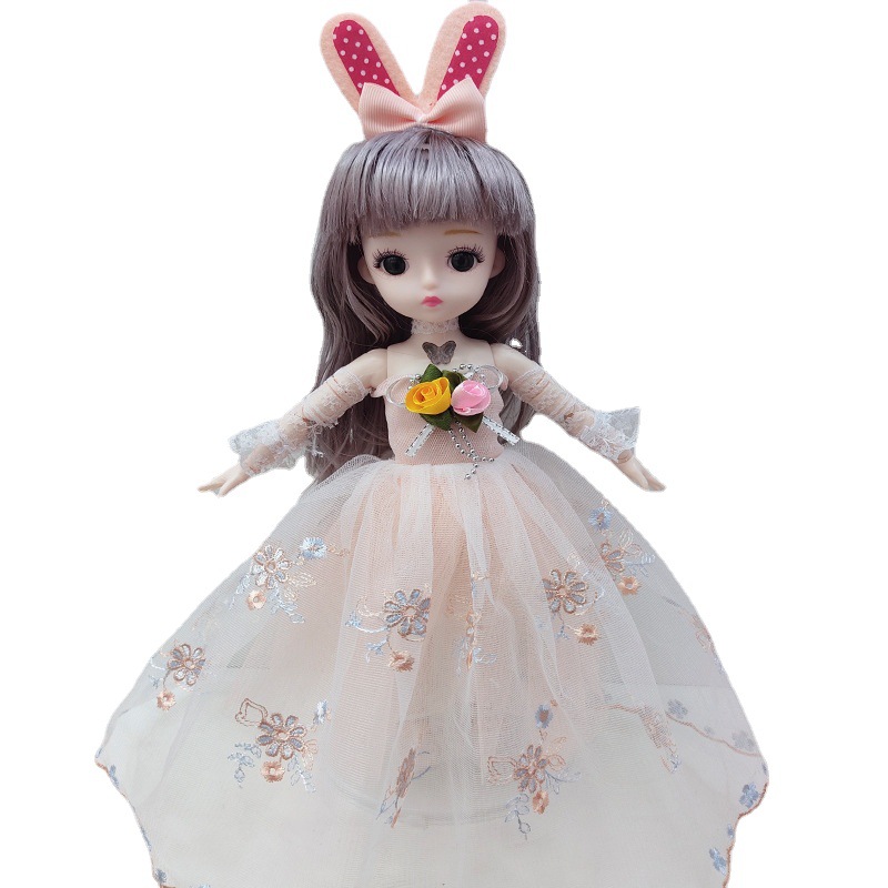 30 cm exquisite PVC box (excluding dolls) DIY Barbie doll box, a gift for girls to play house Specification image