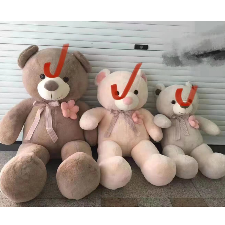 South American, Russian, European and American foreign trade best-selling stuffed bear plush toys, station version big bear dolls, children's gifts details Picture