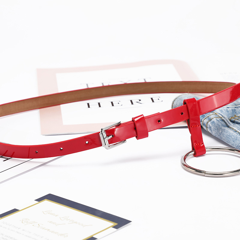 Hot-selling pin-buckle belt women's combination outfit fashionable and versatile decorative belt women's pair with jeans hanger wholesale Item Picture