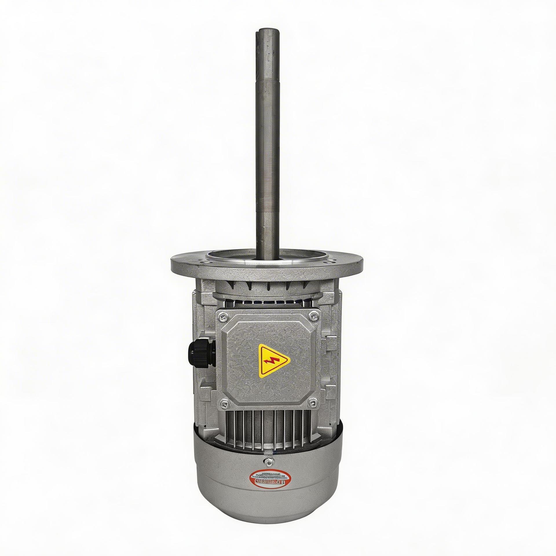 YL single-phase aluminum shell motor, national standard all-copper low-noise extended shaft B5 installation mechanical equipment, general factory direct sales Specification image