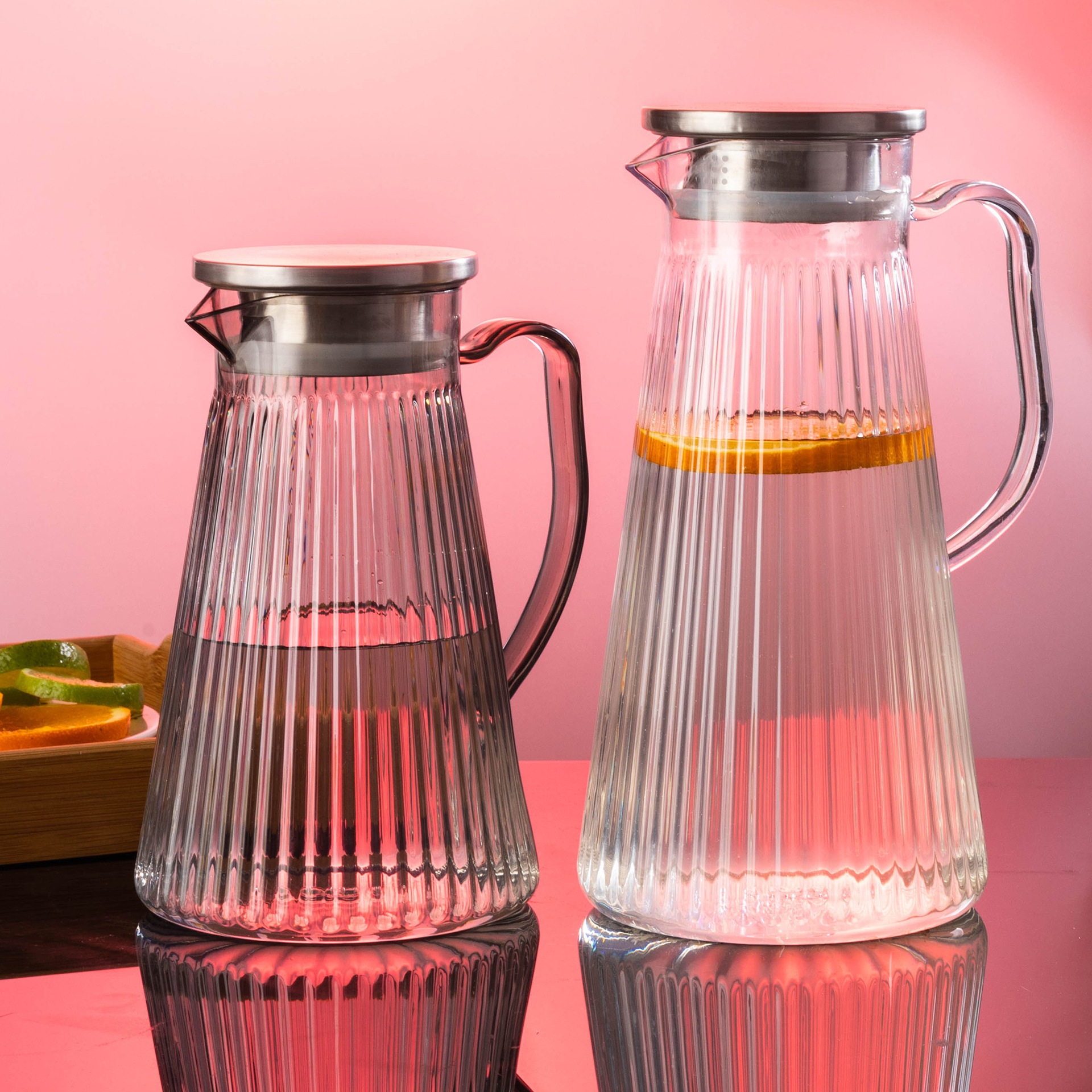 High-temperature resistant restaurant and bar large-capacity cold water kettle, juice kettle, PC acrylic binding kettle, plastic cold water kettle, tea kettle details Picture