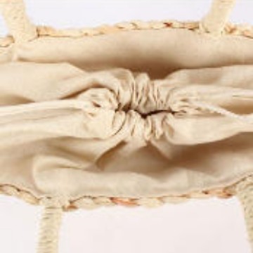 One-piece delivery of cute corn husk hand-held straw woven bags, new hand-held straw woven bags, women's seaside vacation beach Specification image