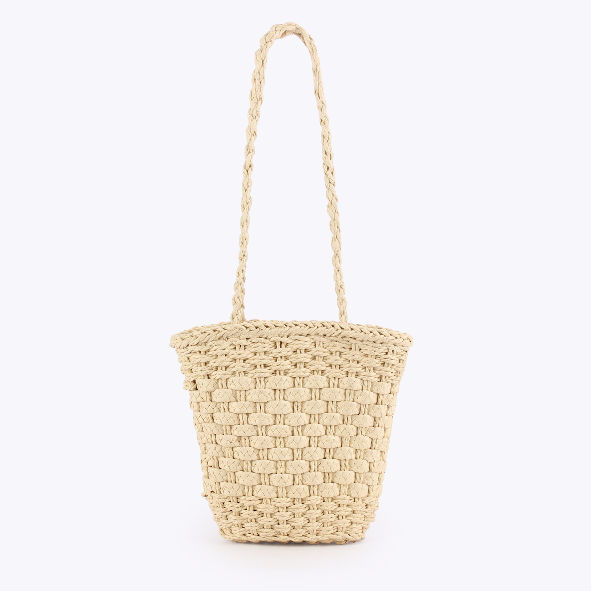 This new hand-woven bag is a versatile and fashionable lady's bag for daily seaside vacations, casual work, and commuting full image