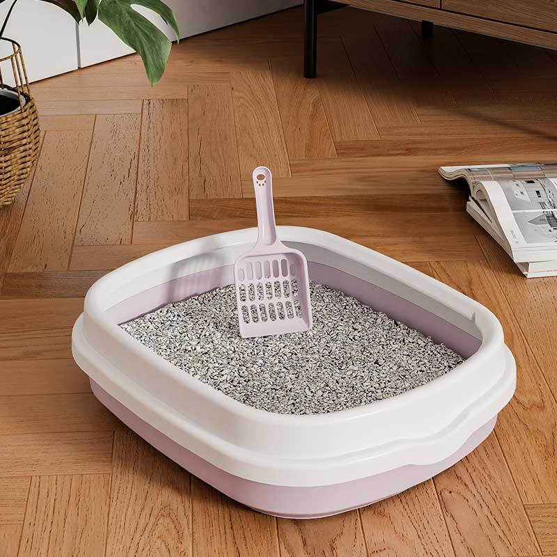 Smart cat litter box with bag, large-capacity deodorizing cat litter pad, new pet products Specification image