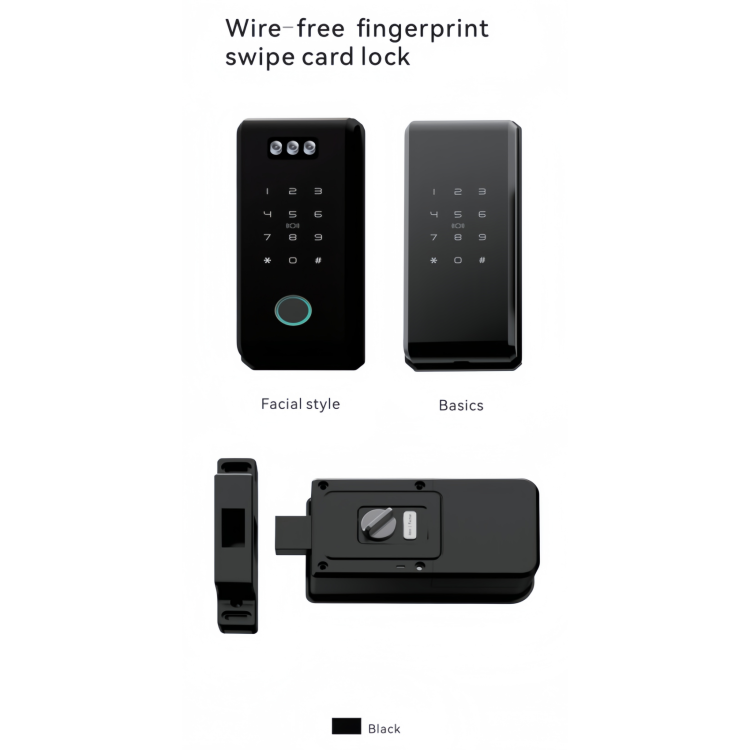 KK nuevo reconocimiento facial bulllock cerradura inteligente puerta de seguridad antigua puerta de hierro cambio de huellas digitales código cerradura electrónica Item Picture