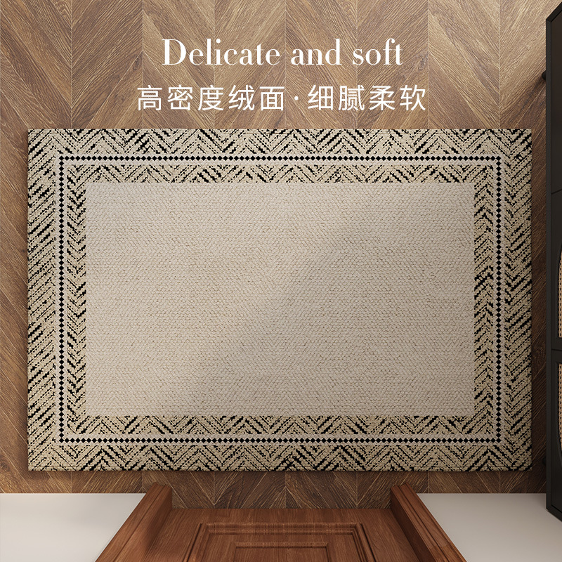 High-end entrance door floor MATS for villas and household foyers, anti-slip and dirt-resistant foot MATS, door MATS, and carpets that can be cut