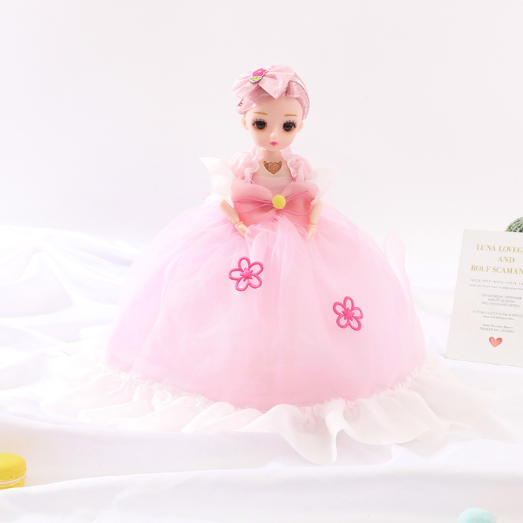 Barbie doll wedding dress, princess set, girl birthday gift, children's toys, doll, single doll wholesale Application Scenario