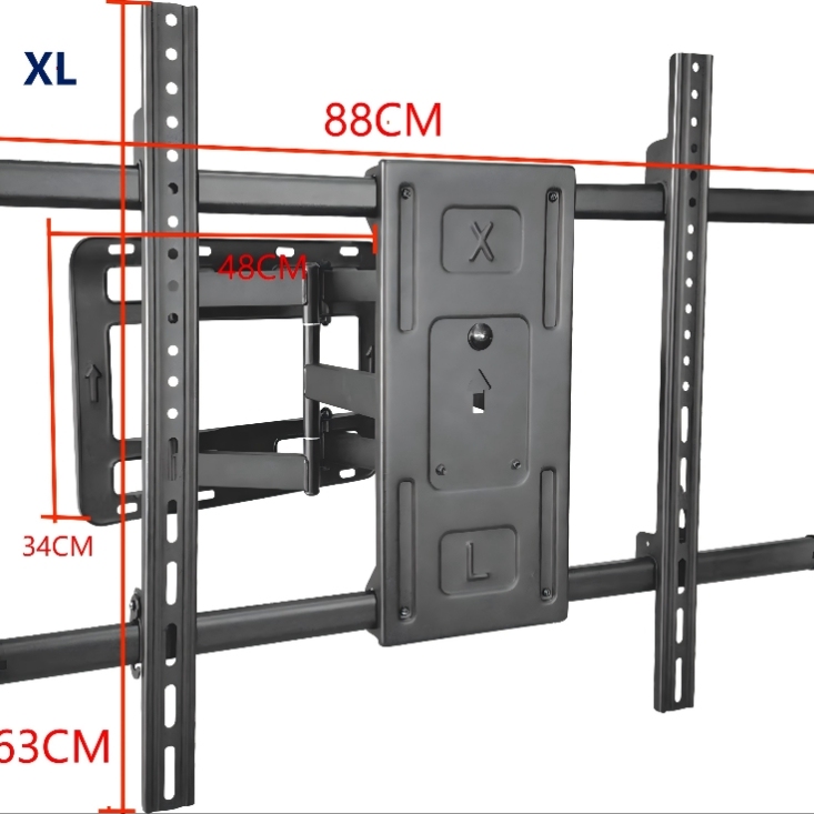电视支架挂墙摇摆挂架 通用伸缩旋转电视架折叠电视支架