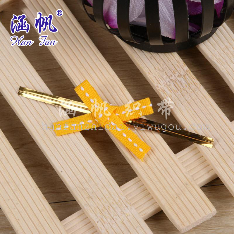 Factory direct sales of bowknot hand-tied with thread Specification image