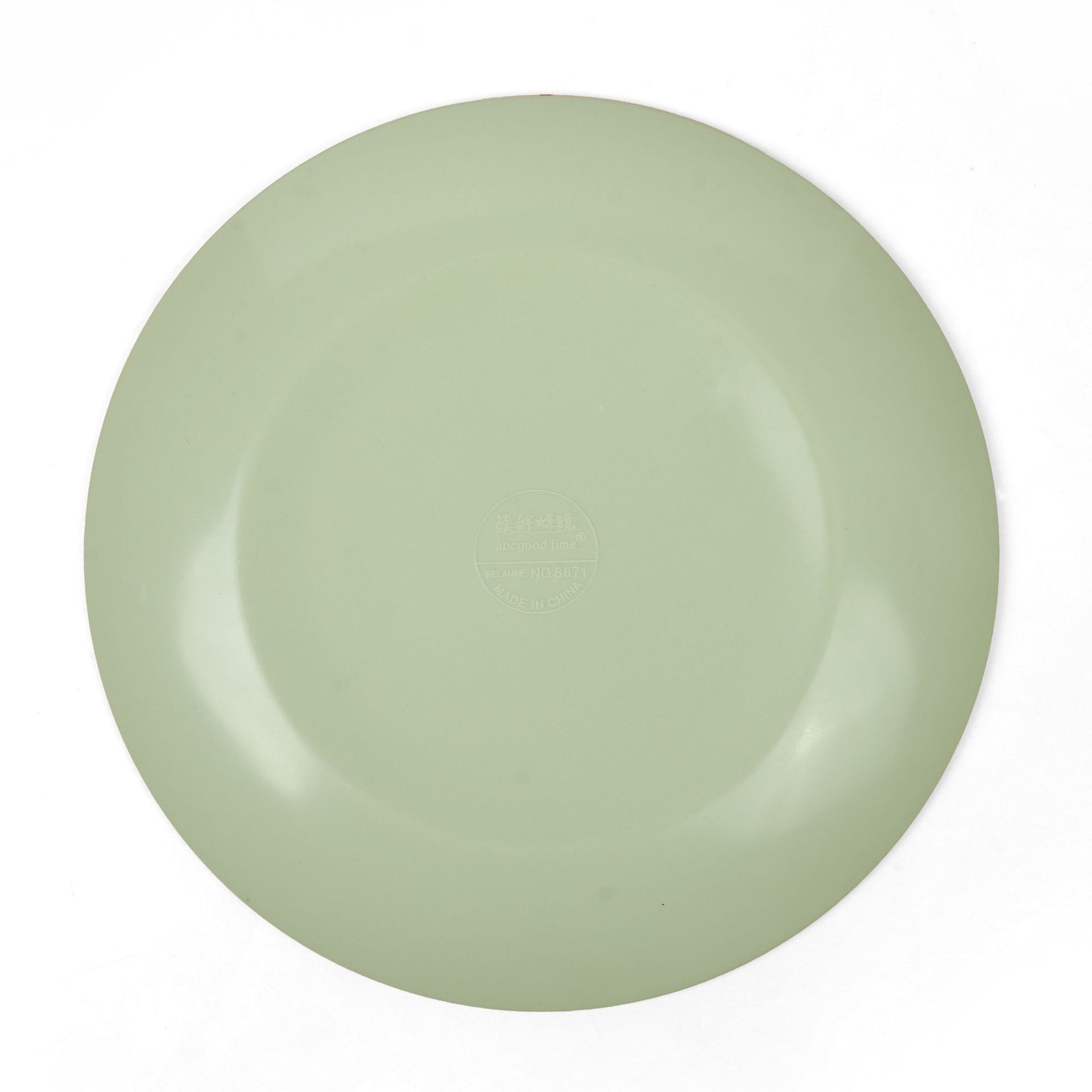New melamine plates, commercial hotel catering Western steak plates, home dining plates, high-end round plates, flat plates details Picture