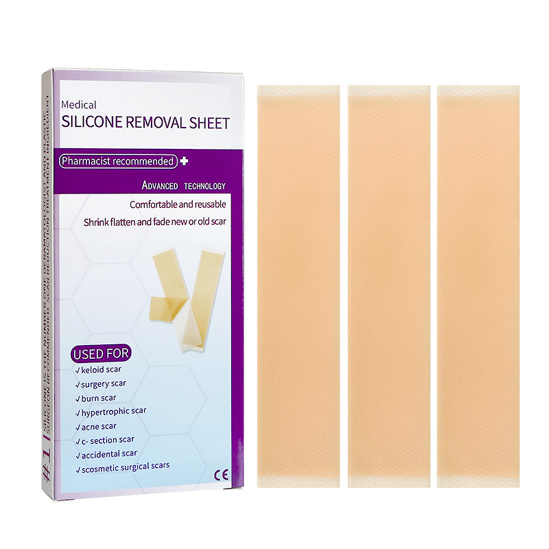 Silicone gel imitation artificial skin lightens postoperative scars, new and old scars, hyperplasia scars, scalding scars, scar patches and medical consumables Application Scenario
