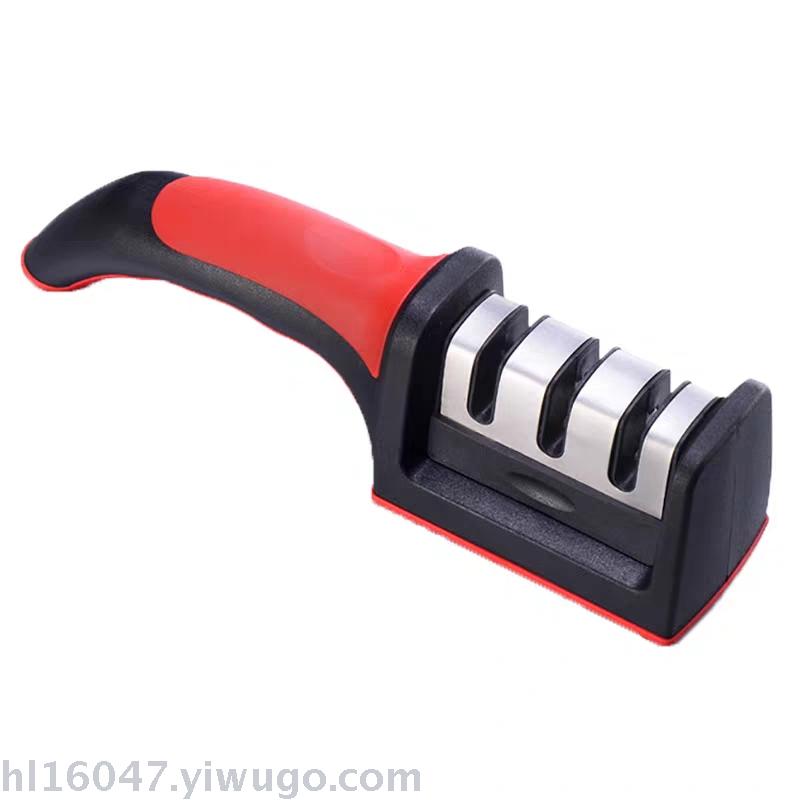 穿肉器/磨刀石磨刀器/磨刀器/电动工具/四段磨刀器白底实物图