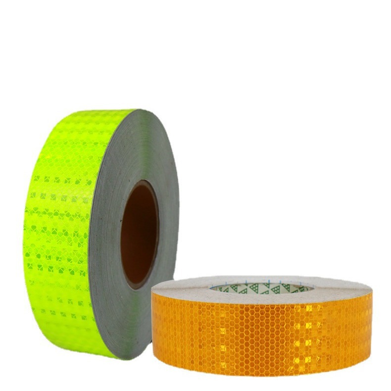 晶彩格反光膜PVC反光胶带 警示广告货车年检PVC晶格反光贴反光胶详情图4