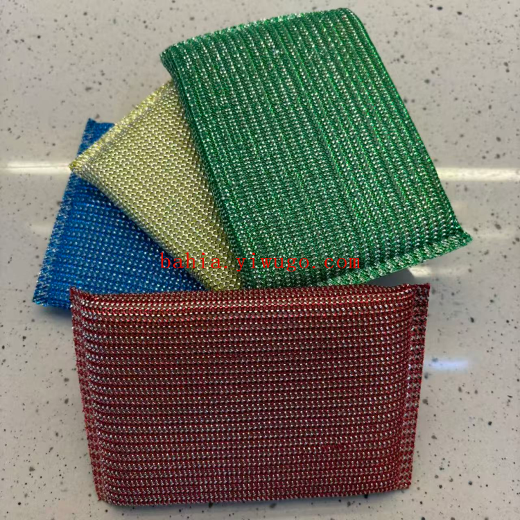 وتغسل الأواني في المطابخ بغسيل الوعاء، وتغسل الأطباق 4PCS بأغشية الإسفنج بمزيج من القماش لتنظيف القطن في باهيا Application Scenario