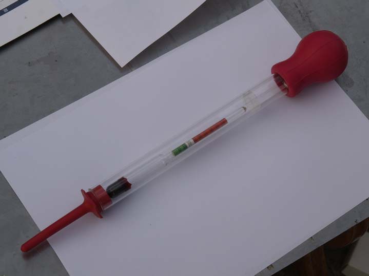 ميزان ميزان السائل للأسطوانات Specification image