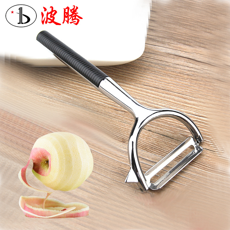 Multi-functional stainless steel zinc alloy fruit peeler, vegetable and fruit peeler