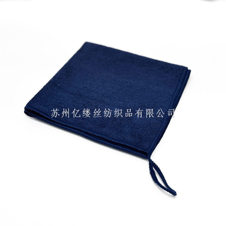 工厂批发纤维40*40cm挂钩小方巾家政保洁专用擦桌子家务清洁抹布库存现货细节图