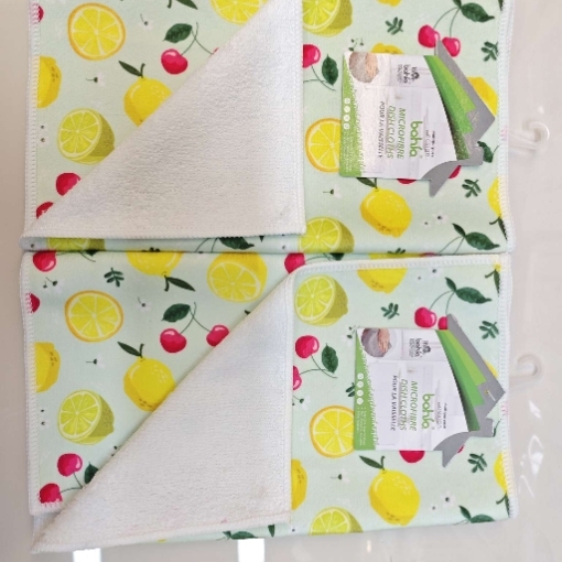 Double-sided high-density composite tea towel details Picture