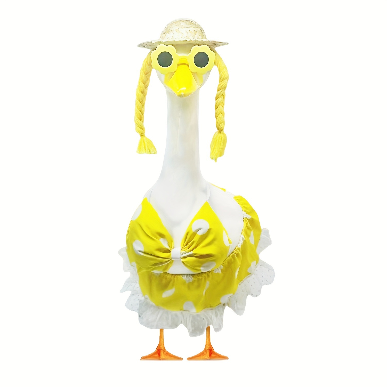 Cross-border Porch Goose clothing 2026 US Independence Day New Hawaiian yellow polka dot Bikini set