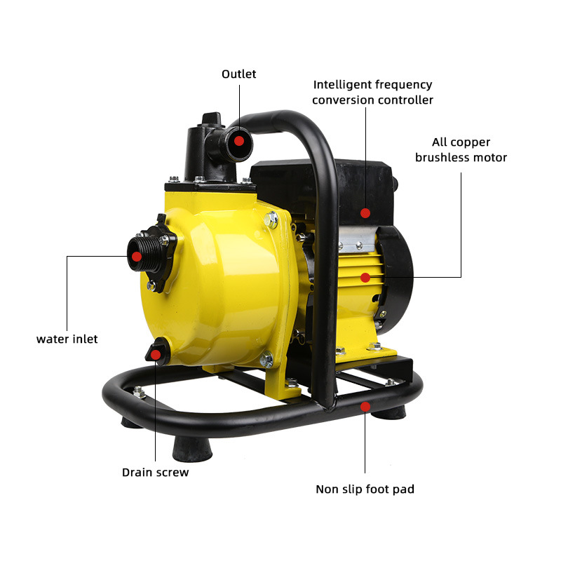 AIBUCUO hublot 24/36v dc solar inversor bomba de agua bomba centrífuga puede controlar remotamente el tamaño del flujo Application Scenario