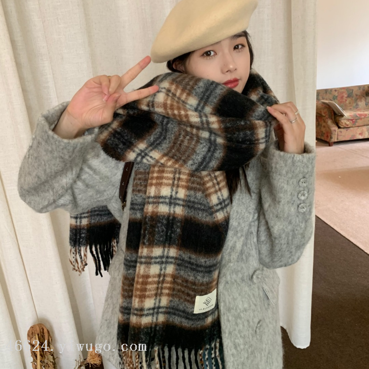 New in-stock cross-border scarves wholesale, e-commerce live streaming supply chain, British Merag