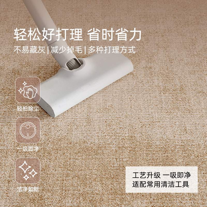 Carpet, living room velvet, waterproof, stain-resistant, anti-slip, cartoon children's climbing mat, dirt-resistant, bedroom, bedside blanket details Picture