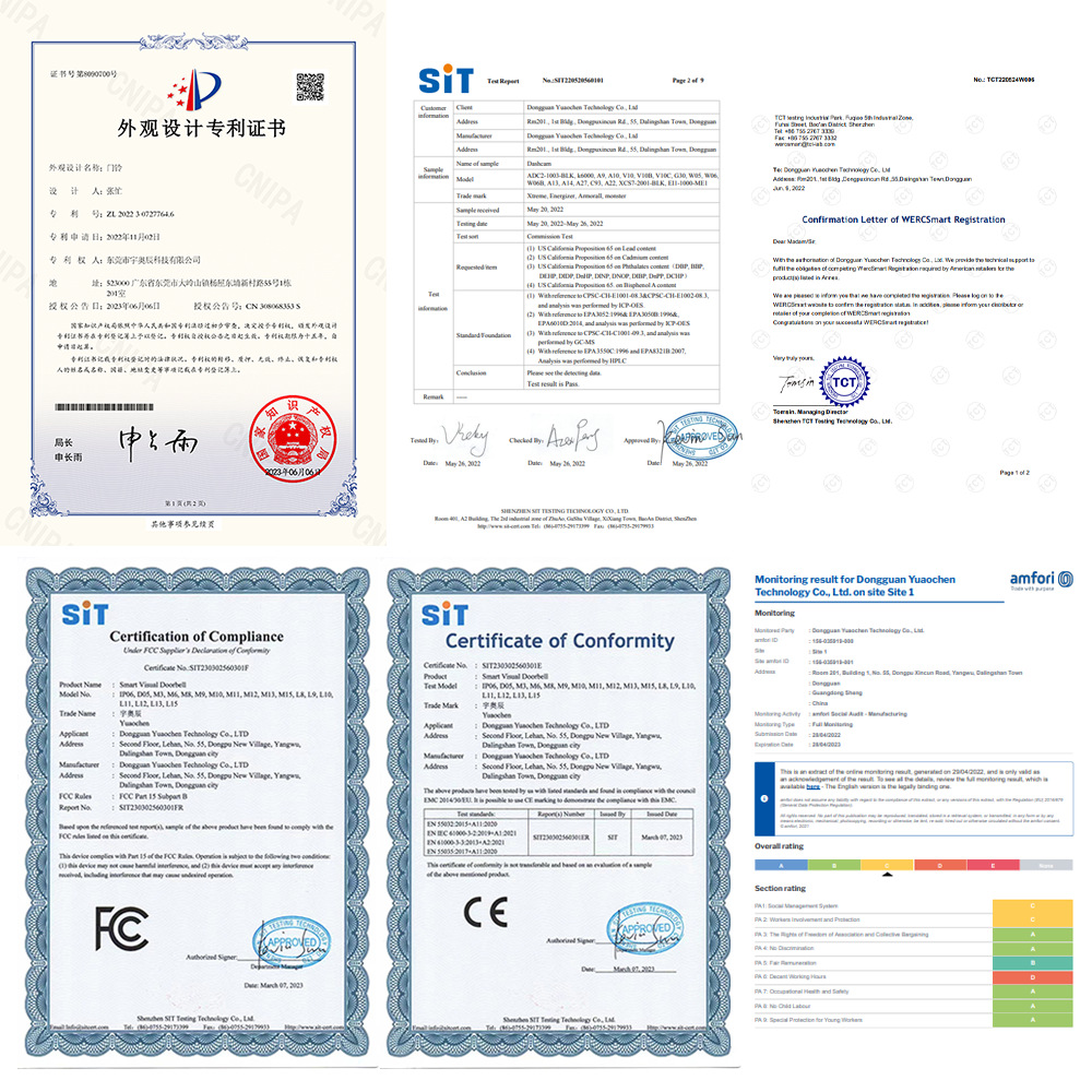 M8涂鸦智能无线可视门铃手机远程视频对讲一键抓拍跨境电商爆款