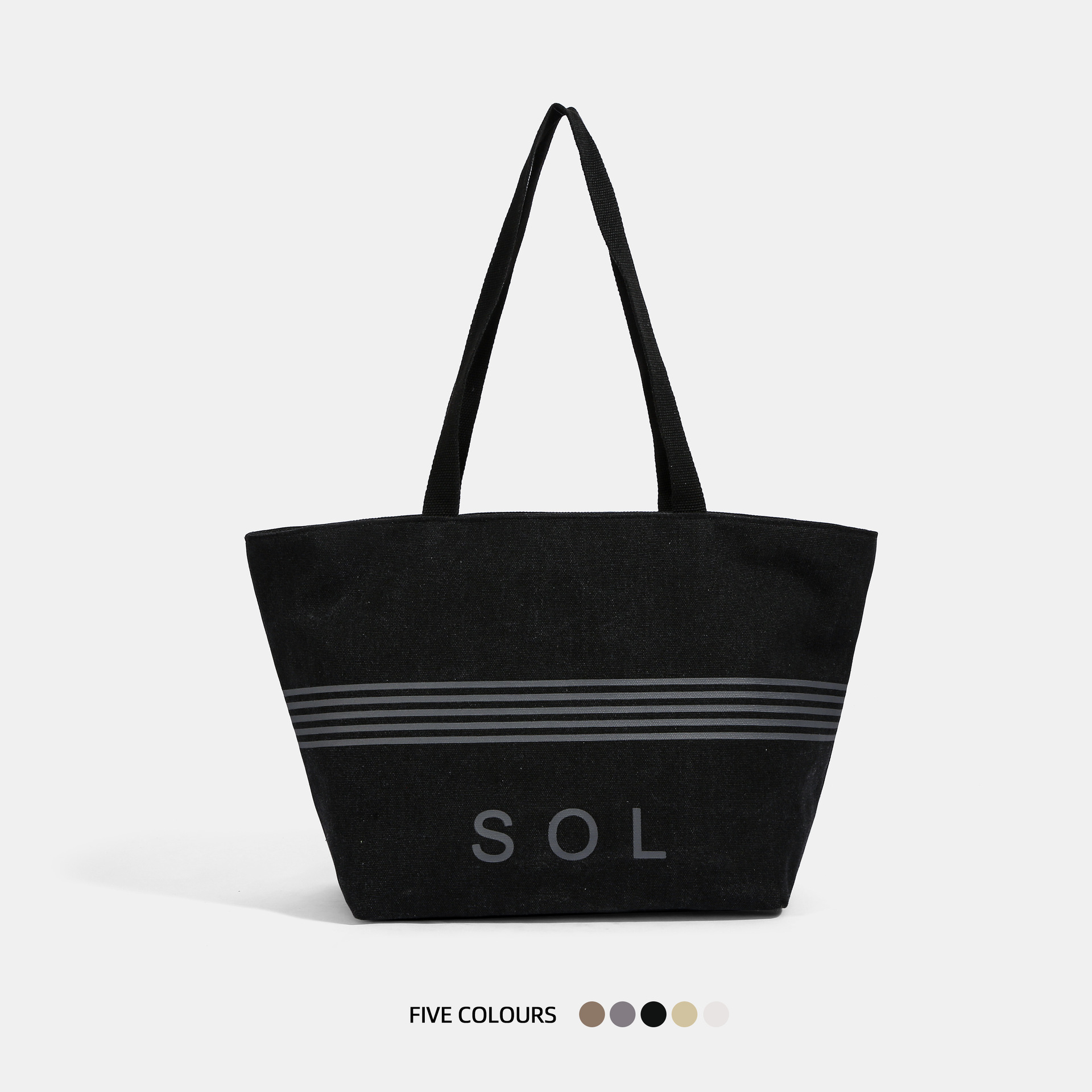 卢普水洗帆布托特包女复古大容量通勤单肩手提包百搭休闲包包女包精品包包慵懒风外贸女包