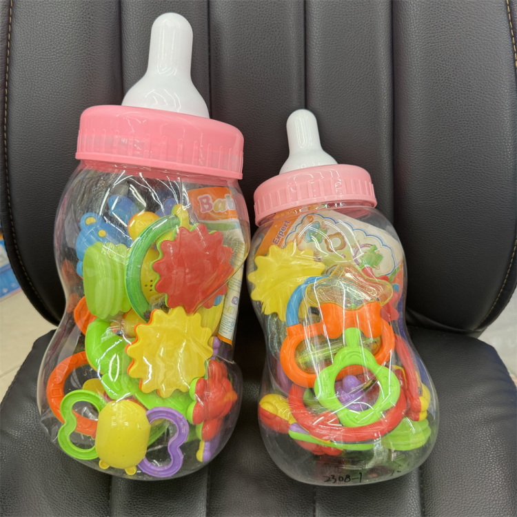 宝宝摇铃婴儿0-1岁新生儿手摇铃早教益智牙胶摇铃套装