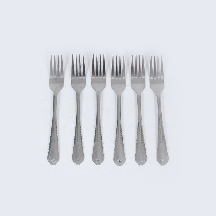 刀叉勺不锈钢 创意孔雀珠点袋装金属勺子 西厨厨具厨房工具套装图