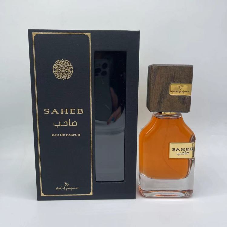 SAHEB Men's unisex Perfume Custom Perfume glass bottle Perfume bottle Perfume Gift box Men's Fragrance Long-lasting Eau de Toilette