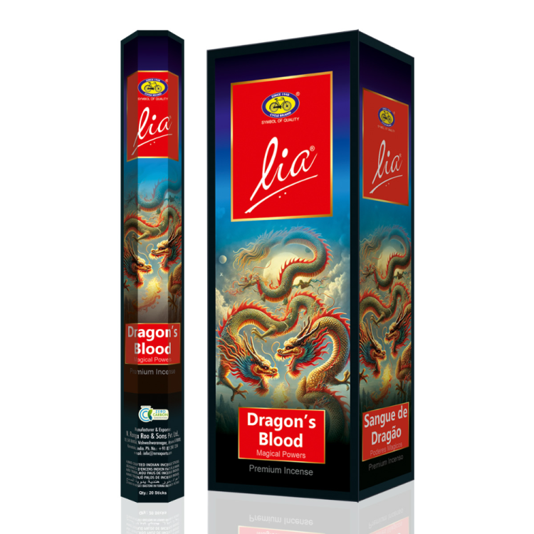 Imported Indian incense tower yoga incense, natural herbal plant ingredients Dragon's Blood. full figure