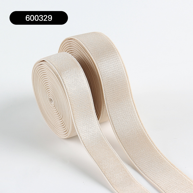 There are smooth woolen undergarments, shoulder straps, shoulder straps, smooth elastic bands, black and white bra straps in stock, and custom-made woven straps available Specification image